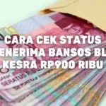 Bansos 900 ribu cair