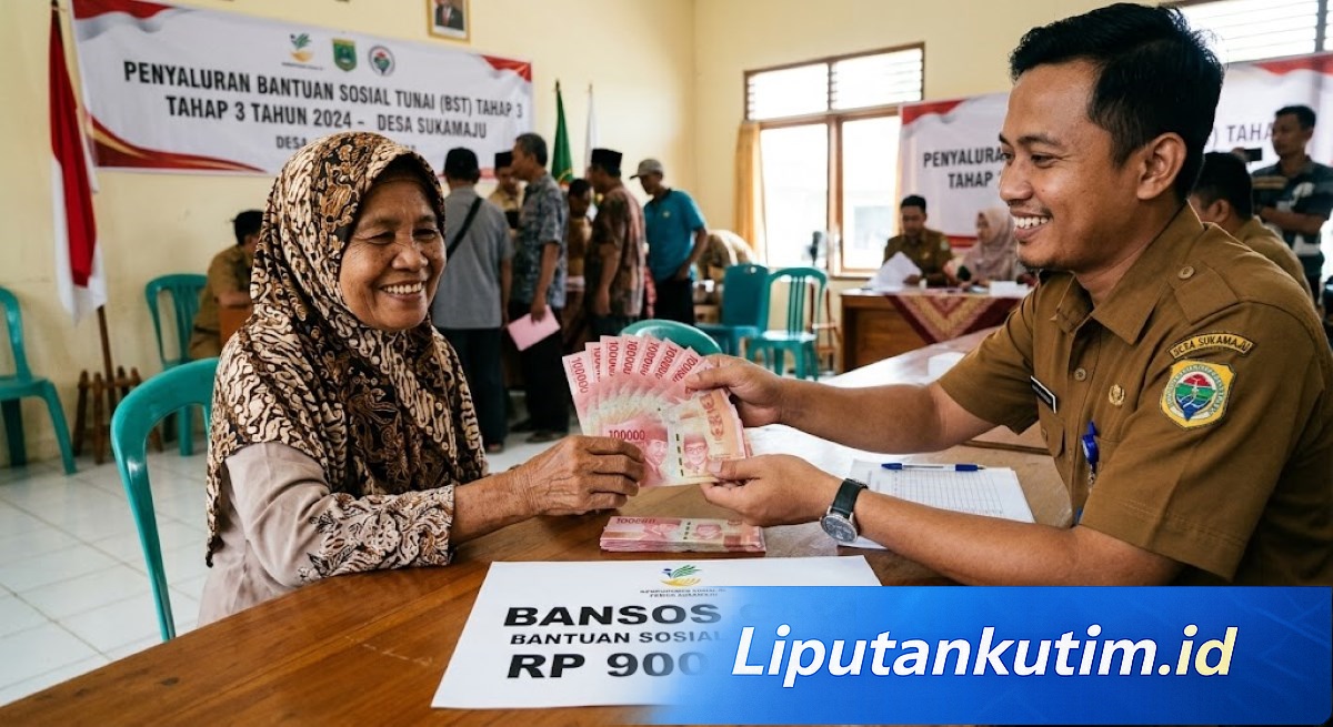 bansos cair 900 ribu