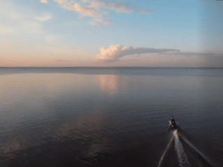 Sepi Setelah Lebaran, Danau Jempang Jadi Tempat Healing yang Dicari