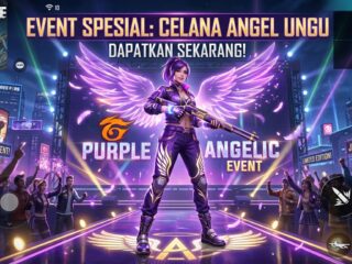 Event Celana Angel Ungu Free Fire Rilis, Begini Peluang Spin dengan 1000 Diamond