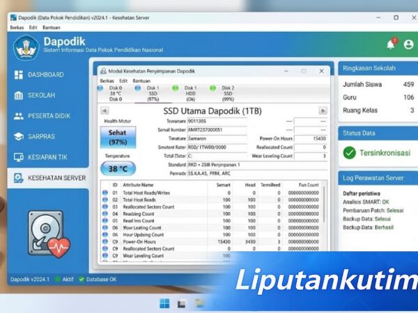 Cara Download dan Install Aplikasi CrystalDiskInfo untuk Pengisian Instrumen Dapodik 2025