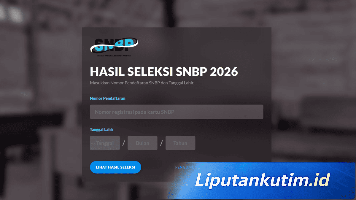 pengumuman snbp